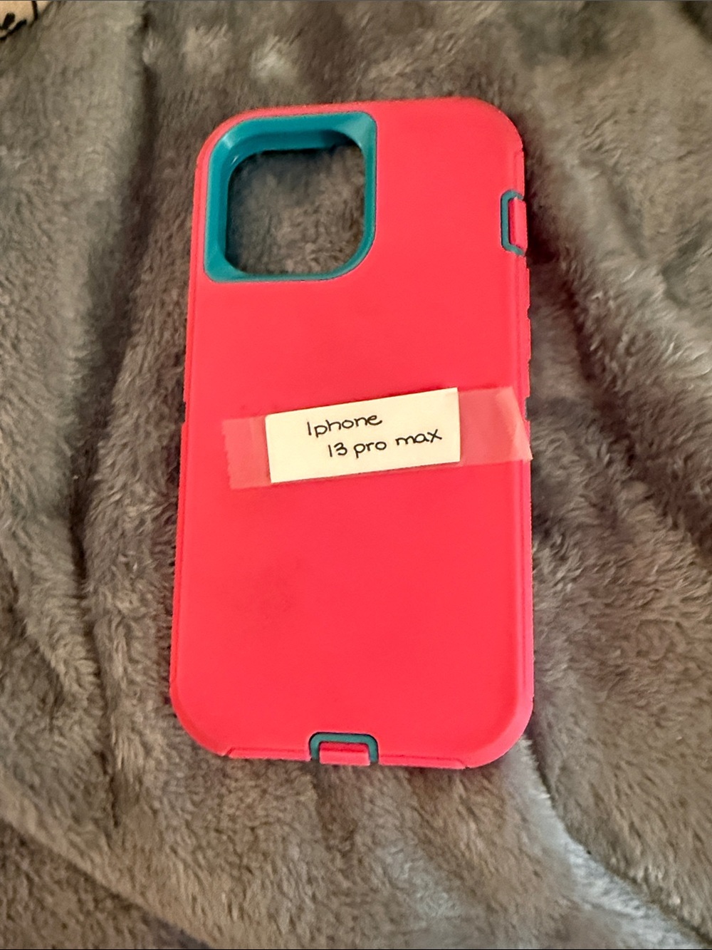 Pink Protective Phone Case for iPhone 13 Pro Max
